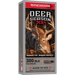 Winchester 300 AAC Blackout 150 Grain Deer Season XP 20 Rd